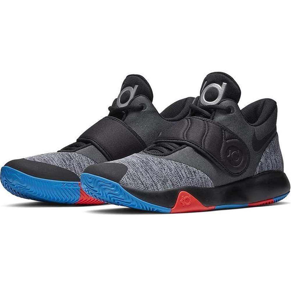 Nike KD Trey 5 VI Black/Metallic Silver AA7067-002 Men's Basketball Shoes 7.5 M